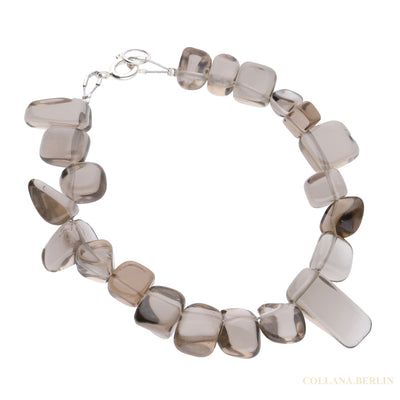 Armband aus Rauchquar-Edelsteine