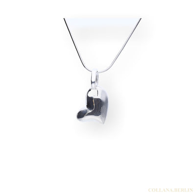 Anhänger in Herzform, 925 Silber