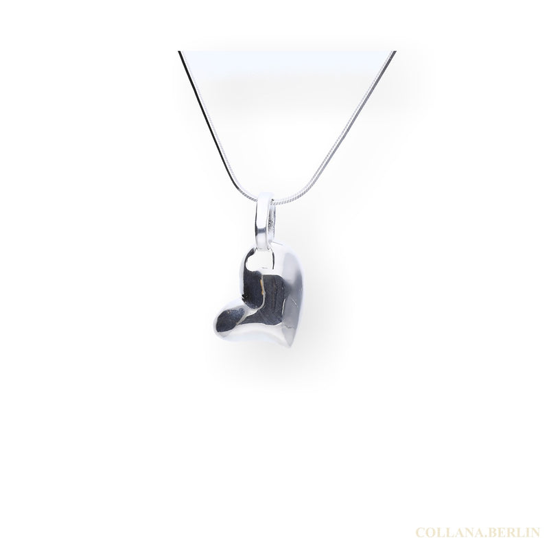 Anhänger in Herzform, 925 Silber
