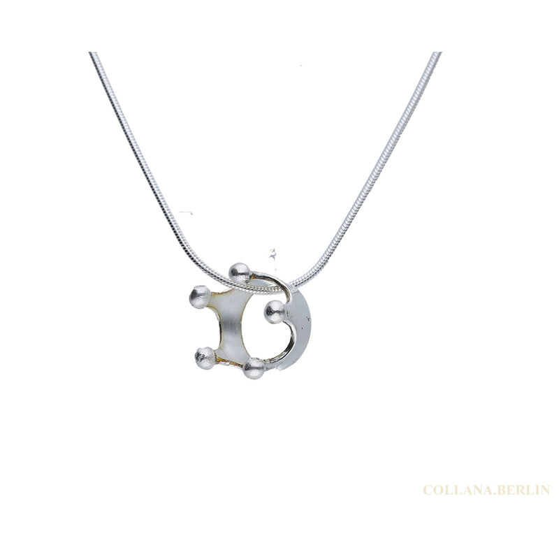 Kette 925 Silber mit Krone