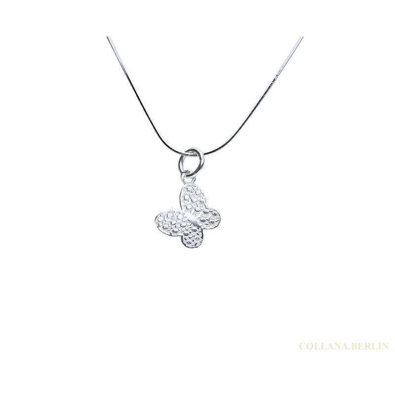 Kette 925 Silber mit Anhänger Schmetterling