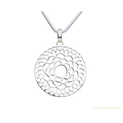 Anhänger 925 Silber Kronenchakra