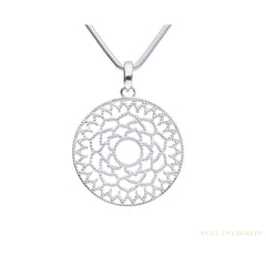 Anhänger 925 Silber Kronenchakra