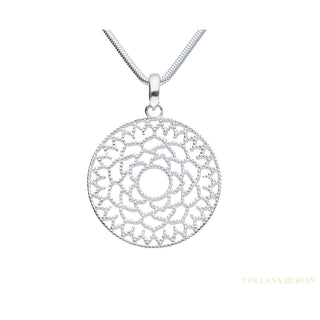 Anhänger 925 Silber Kronenchakra