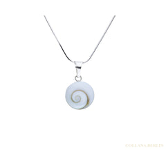 Anhänger mit Shivaauge und Infinity-Symbol, beidseitig tragbar