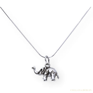 Anhänger 925 Silber Elefant mittel