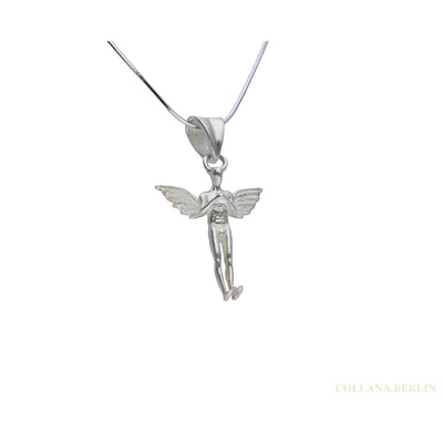 Anhänger Engel Phönix, 925 Silber